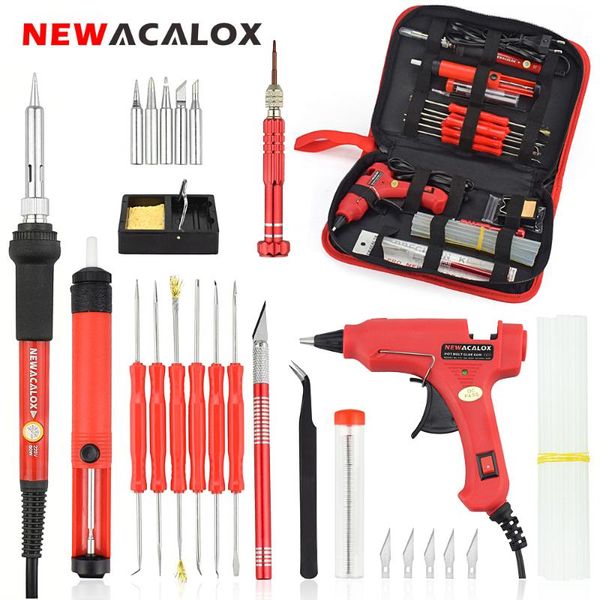 newacalox eu/us 60w diy adjustable temperature electric soldering iron welding kit screwdriver glue gun repair carving knife
newacalox eu/us 60w diy adjustable temperature electric soldering iron welding kit screwdriver glue gun repair carving knife