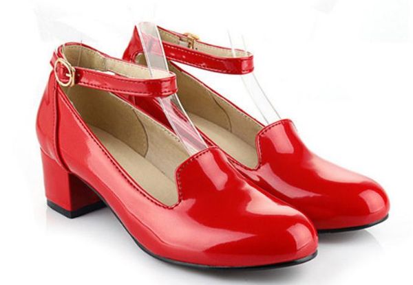 send spring and autumn coarse heel round head fashion new style women's shoes, Black
send spring and autumn coarse heel round head fashion new style women's shoes, Black