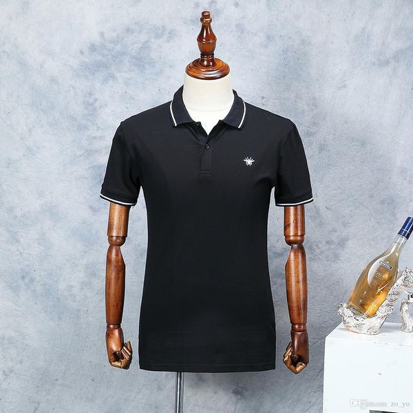 2019 новый designerl мужчины бренд поло рубашка мода шаблон черный с коротким рукавом лето прямой хлопок классический поло мужской размер m, White;black
2019 новый designerl мужчины бренд поло рубашка мода шаблон черный с коротким рукавом лето прямой хлопок классический поло мужской размер m, White;black