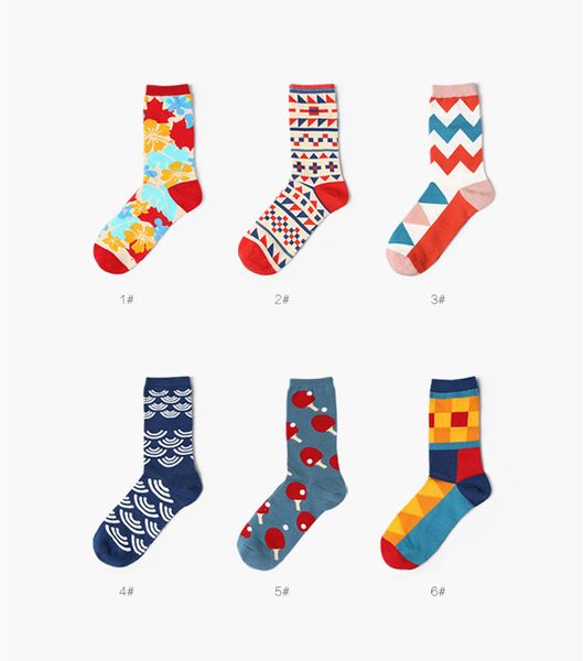 breathable material cotton carton socks auttum and winter warm geometric stockings personality couples socks, Black;white
breathable material cotton carton socks auttum and winter warm geometric stockings personality couples socks, Black;white