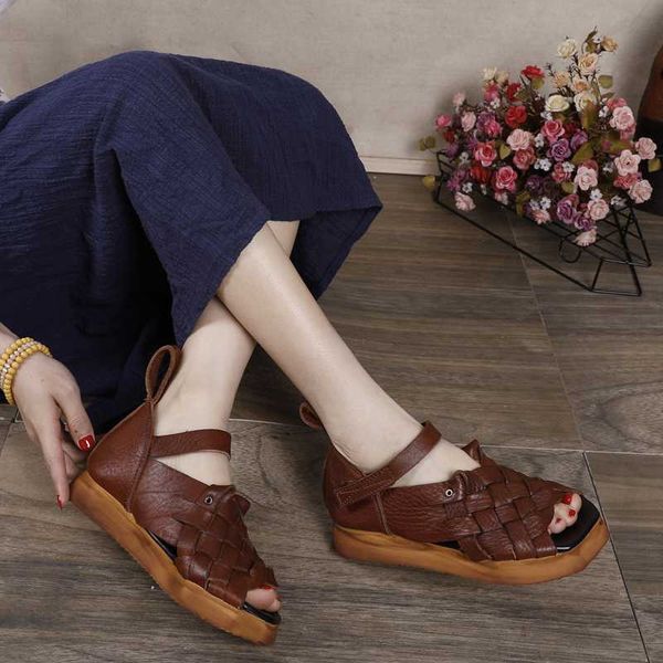 sandals vallu spring and summer 2021 fish mouth leather braided personality european american retro outdoor, Black
sandals vallu spring and summer 2021 fish mouth leather braided personality european american retro outdoor, Black