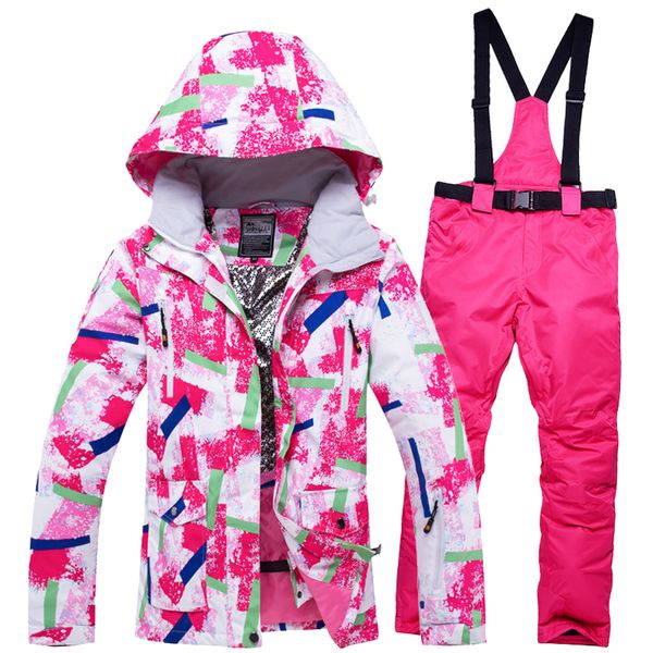 jacket + strap pant women's snow suit set outdoor sports outfit snowboarding clothe waterproof windproof winter costume ski wear
jacket + strap pant women's snow suit set outdoor sports outfit snowboarding clothe waterproof windproof winter costume ski wear
