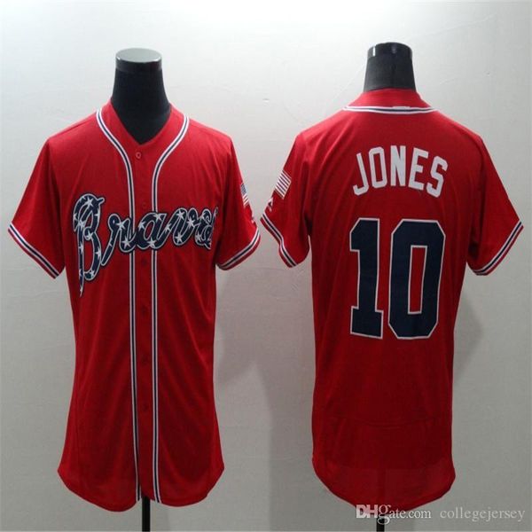 2016 new fabric flexbase version 10 chipper jones retro color red white green gray jersey 01, Blue;black
2016 new fabric flexbase version 10 chipper jones retro color red white green gray jersey 01, Blue;black