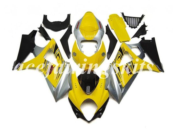4 gifts new abs motorcycle full fairings set fit for suzuki gsx-r1000 k7 2007 2008 07 08 bodywork set custom yellow silver
4 gifts new abs motorcycle full fairings set fit for suzuki gsx-r1000 k7 2007 2008 07 08 bodywork set custom yellow silver
