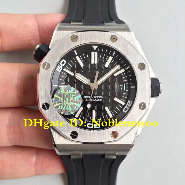 7 color super swiss cal.3120 movement men's offshore diver stainless steel 15703st watches 15703 jf maker v9s edition automatic mens wa, Slivery;brown
7 color super swiss cal.3120 movement men's offshore diver stainless steel 15703st watches 15703 jf maker v9s edition automatic mens wa, Slivery;brown