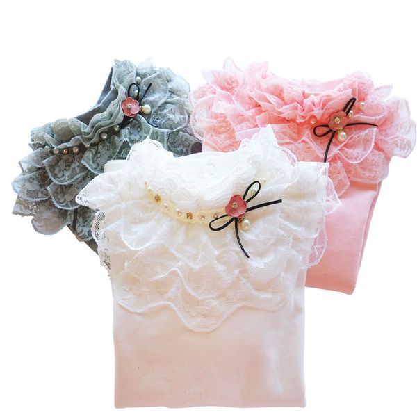school girl school blouse thermal underwear for children autumn / winter long-sleeve plus velvet thick 100% cotton lace princess, White;black
school girl school blouse thermal underwear for children autumn / winter long-sleeve plus velvet thick 100% cotton lace princess, White;black