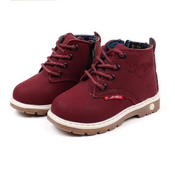 kids shoes boys leather black boots waterproof children ankle boots spring toddler motorcycle boots girls sneakers, Black;grey
kids shoes boys leather black boots waterproof children ankle boots spring toddler motorcycle boots girls sneakers, Black;grey