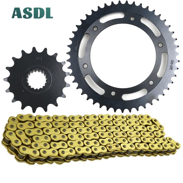 525 17t 47t 1045 steel motorcycle transmission chain and front rear sprocket set for bwm f650 gs se k72 f 650 2008 - 2012
525 17t 47t 1045 steel motorcycle transmission chain and front rear sprocket set for bwm f650 gs se k72 f 650 2008 - 2012