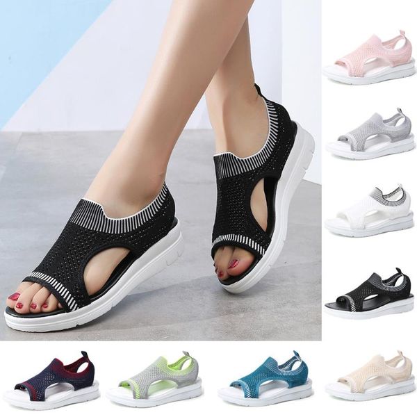 women sandals platform thick summer flip flop shoes roman casual flock sandals female soft beach shoes plus size 35-45 m40#, Black
women sandals platform thick summer flip flop shoes roman casual flock sandals female soft beach shoes plus size 35-45 m40#, Black