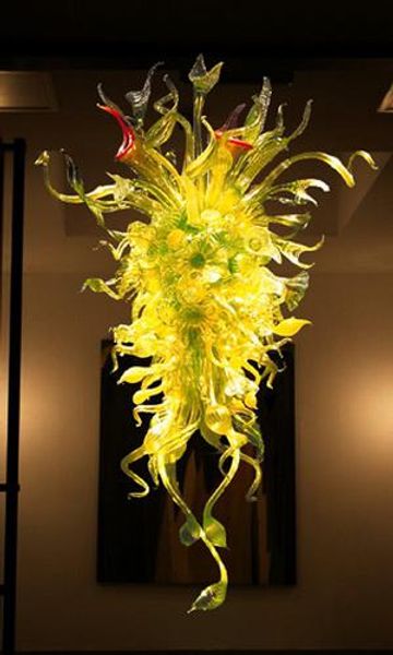 ac led bulbs 110v/240v elegant light pure handmade yellow hand blown glass chandelier
ac led bulbs 110v/240v elegant light pure handmade yellow hand blown glass chandelier