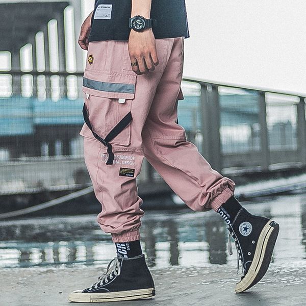 hip hop ribbons штаны мужчины бегуны брюки streetwear мужчина 2019 мода мужской эластичный пояс pant лента хлопок черные, Black
hip hop ribbons штаны мужчины бегуны брюки streetwear мужчина 2019 мода мужской эластичный пояс pant лента хлопок черные, Black