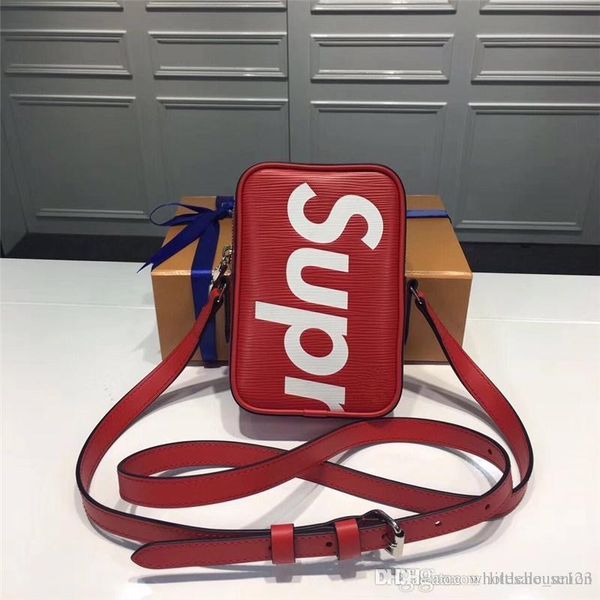 est 2018 shoulder backpack sport outdoor packs bag men women with original box authentic material black red final version 17*12*5cm
est 2018 shoulder backpack sport outdoor packs bag men women with original box authentic material black red final version 17*12*5cm