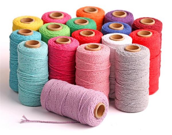 100m long/100yard pure cotton twisted cord rope crafts macrame artisan string home decorative
100m long/100yard pure cotton twisted cord rope crafts macrame artisan string home decorative