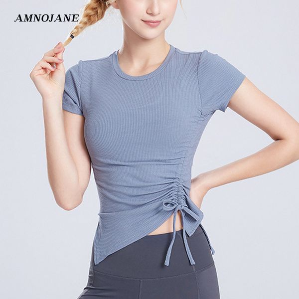 split drawstring sport yoga tank workout sports crop gym running seamless t shirt activewear shirts dry fit women sexy, White;red
split drawstring sport yoga tank workout sports crop gym running seamless t shirt activewear shirts dry fit women sexy, White;red