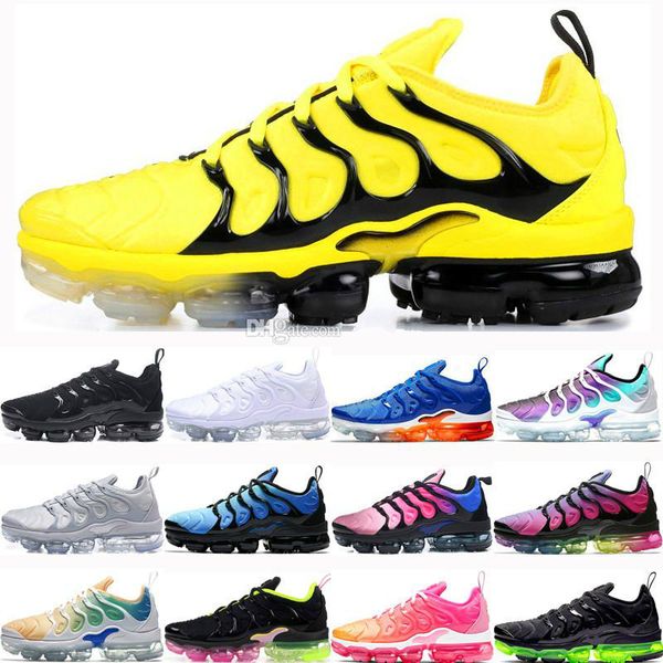 new triple black tn plus running shoes for men women sneakers mens trainer white rainbow lemon lime silver gradient breathable sports shoes
new triple black tn plus running shoes for men women sneakers mens trainer white rainbow lemon lime silver gradient breathable sports shoes