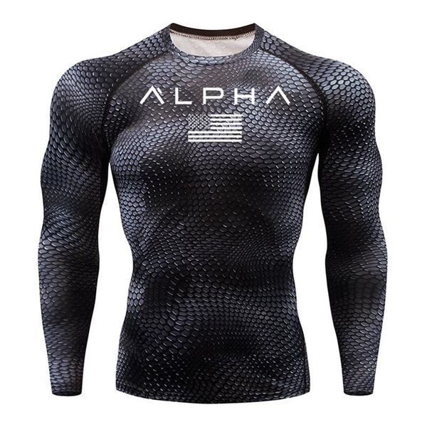 2019new quick dry rashgard running shirt men long sleeve compression shirt gym t fitness sport men soccer jersey, Black;blue
2019new quick dry rashgard running shirt men long sleeve compression shirt gym t fitness sport men soccer jersey, Black;blue