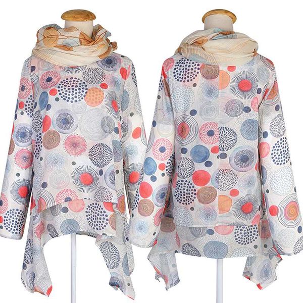 zanzea 2020 women's asymmetrical blouse stylish floral casual long sleeve blusas female turtleneck shirts plus size tunic, White
zanzea 2020 women's asymmetrical blouse stylish floral casual long sleeve blusas female turtleneck shirts plus size tunic, White