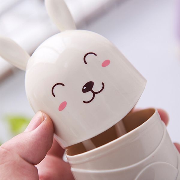 cute rabbit portable tooth brush container travel organizer toothbrush toothpaste protect holder storage box toothbrush holder
cute rabbit portable tooth brush container travel organizer toothbrush toothpaste protect holder storage box toothbrush holder