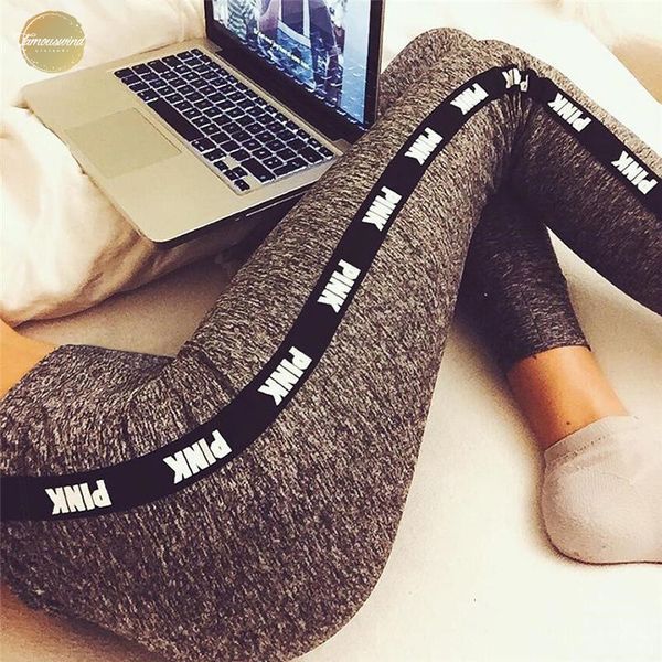new 2019 pink letters print high waist leggings women sporting jeggings womens workout fitness elastic trousers, Black
new 2019 pink letters print high waist leggings women sporting jeggings womens workout fitness elastic trousers, Black