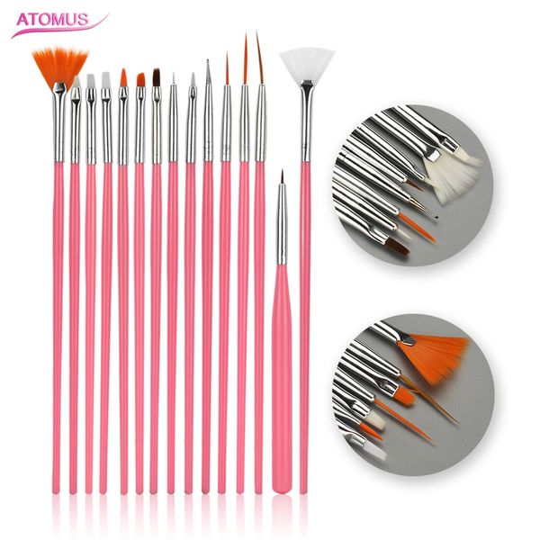 nail brush for manicure gel brushes for nail art 15pcs/set ombre brush gradient gel polish painting tool set
nail brush for manicure gel brushes for nail art 15pcs/set ombre brush gradient gel polish painting tool set