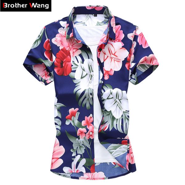 2020 summer new men's hawaiian short sleeve shirt fashion casual printed shirt male vacation clothing plus size 5xl 6xl 7xl, White;black
2020 summer new men's hawaiian short sleeve shirt fashion casual printed shirt male vacation clothing plus size 5xl 6xl 7xl, White;black