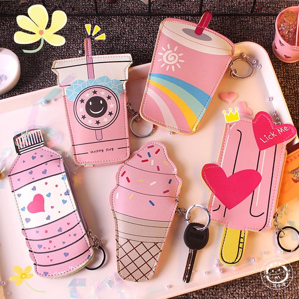 5pcs cartoon cute mini coin purse women kids small zero wallet bag kawaii little girl money card holder cute change purses pouch, Red;black
5pcs cartoon cute mini coin purse women kids small zero wallet bag kawaii little girl money card holder cute change purses pouch, Red;black