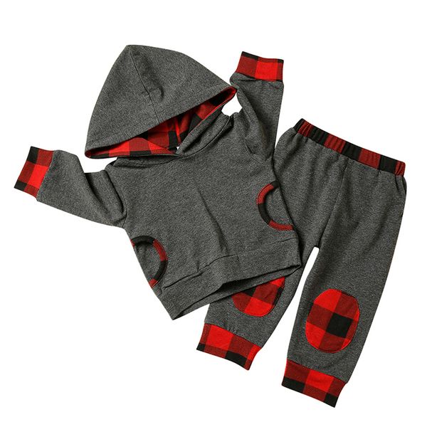 autumn sets baby boy rompers outfits long sleeve plaid patchwork hoodie sweatshirt+trousers casual sets, White
autumn sets baby boy rompers outfits long sleeve plaid patchwork hoodie sweatshirt+trousers casual sets, White