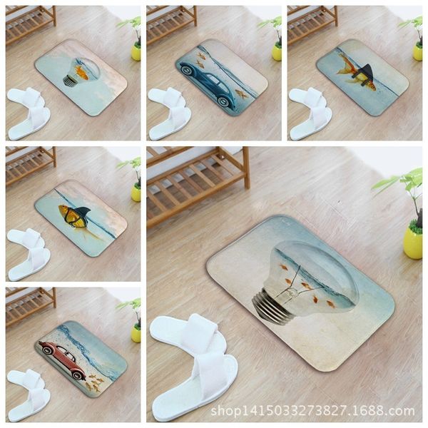 beautiful goldfish bulb picture home furnishing bedroom in front of the door non-slip land pad carpet mixed batch
beautiful goldfish bulb picture home furnishing bedroom in front of the door non-slip land pad carpet mixed batch