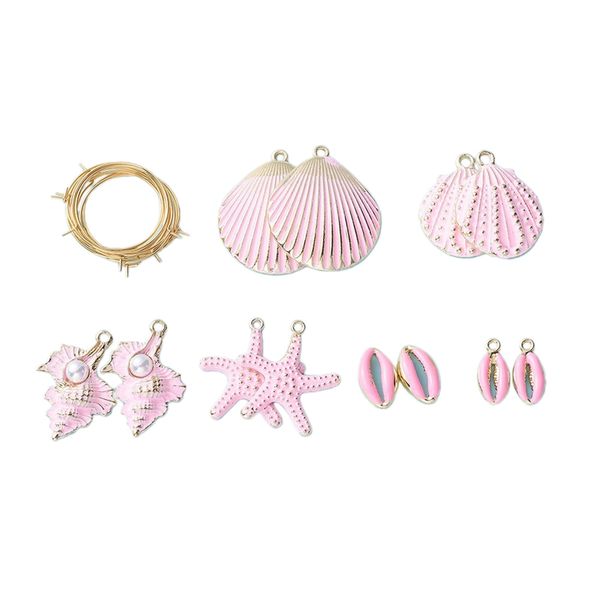 24pcs shell pendant charms ocean sea star conch shell beads pendant for jewelry making necklace bracelet earring, Bronze;silver
24pcs shell pendant charms ocean sea star conch shell beads pendant for jewelry making necklace bracelet earring, Bronze;silver