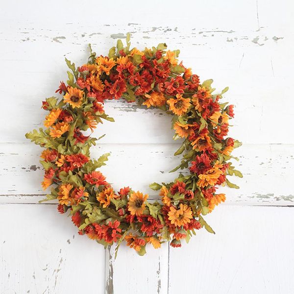 adeeing simulate pretty daisy wreath garland lintel floriation hanging pendant door wedding festival decoration
adeeing simulate pretty daisy wreath garland lintel floriation hanging pendant door wedding festival decoration