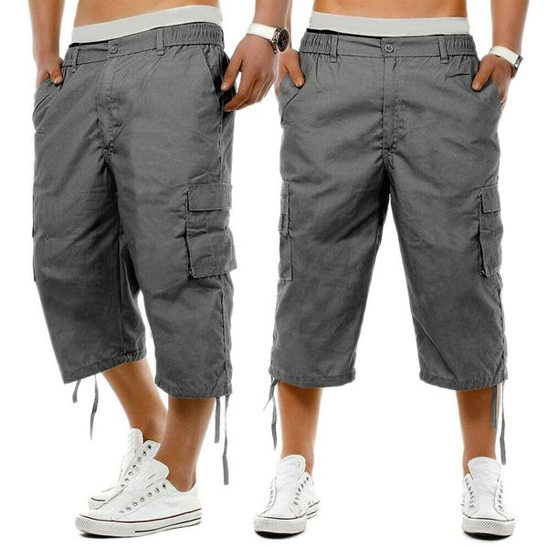 hirigin 4 colors men's 3/4 casual cargo workwear pants trousers short pans man fashion casual pantssize m-3xl, Black
hirigin 4 colors men's 3/4 casual cargo workwear pants trousers short pans man fashion casual pantssize m-3xl, Black