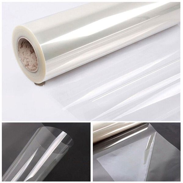 

0.6x5m 2mil clear self-adhesive safety and security window films transparent strengthen glass stickers