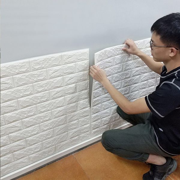 diy self adhensive 3d brick wall stickers living room decor foam waterproof wall covering wallpaper for tv background kids room
diy self adhensive 3d brick wall stickers living room decor foam waterproof wall covering wallpaper for tv background kids room