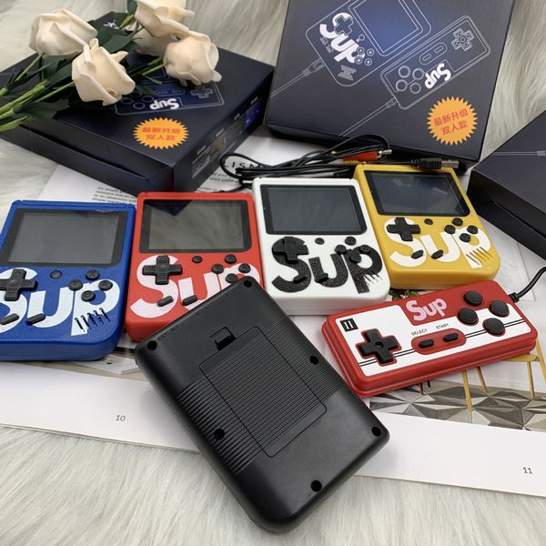 новая sup коробка игры 400 игры ретро портативный мини портативный игровой консоли 3,0 дюйма дети игры плеер с 1000mah батареи tv out
новая sup коробка игры 400 игры ретро портативный мини портативный игровой консоли 3,0 дюйма дети игры плеер с 1000mah батареи tv out