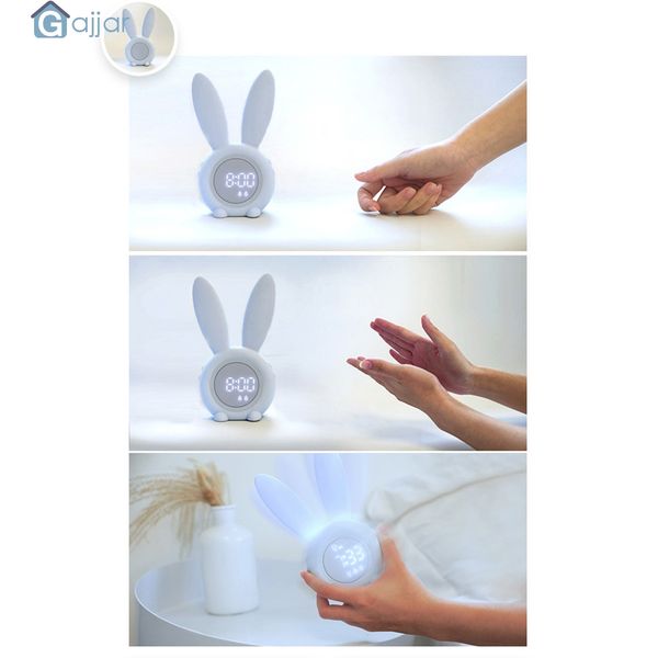 cute rabbit alarm clock creative led digital snooze cartoon electronic clock container cooler 19may30
cute rabbit alarm clock creative led digital snooze cartoon electronic clock container cooler 19may30