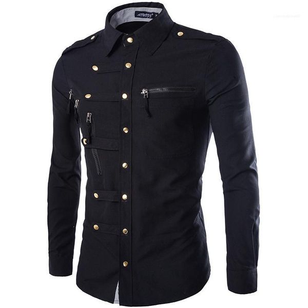 designer shirts males clothing slim mens casual shirts fashion mulit buttons solid color lapel neck mens, White;black
designer shirts males clothing slim mens casual shirts fashion mulit buttons solid color lapel neck mens, White;black