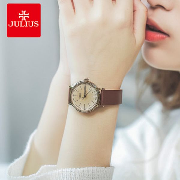 julius watch female student korean version of the simple fashion trend retro 2018 new waterproof casual atmosphere female watch, Slivery;brown
julius watch female student korean version of the simple fashion trend retro 2018 new waterproof casual atmosphere female watch, Slivery;brown