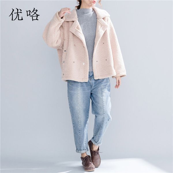 plus size faux fur lambswool coat plus size warm wool pink jacket women winter casual loose outerwear female 4xl 5xl 6xl 2018, Black
plus size faux fur lambswool coat plus size warm wool pink jacket women winter casual loose outerwear female 4xl 5xl 6xl 2018, Black