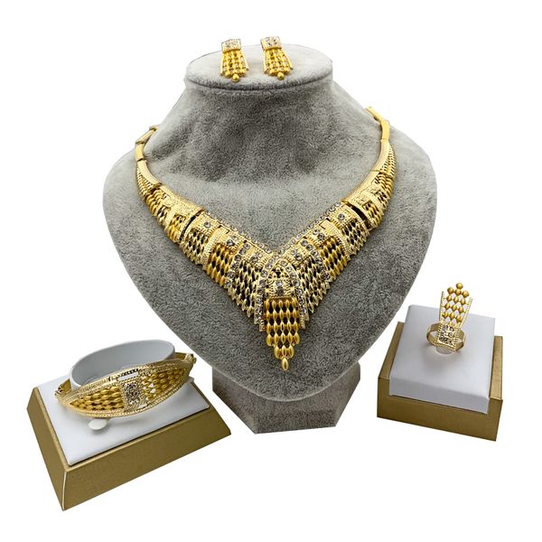fashion jewelry set gift charm women african crystal necklace bracelet for women's wedding gifts african bridal earrings ring, Silver
fashion jewelry set gift charm women african crystal necklace bracelet for women's wedding gifts african bridal earrings ring, Silver