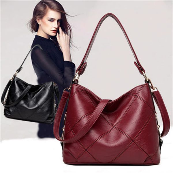women's bag 2020 new pu leather stitching embroidery thread ladies shoulder handbag diagonal large bag
women's bag 2020 new pu leather stitching embroidery thread ladies shoulder handbag diagonal large bag