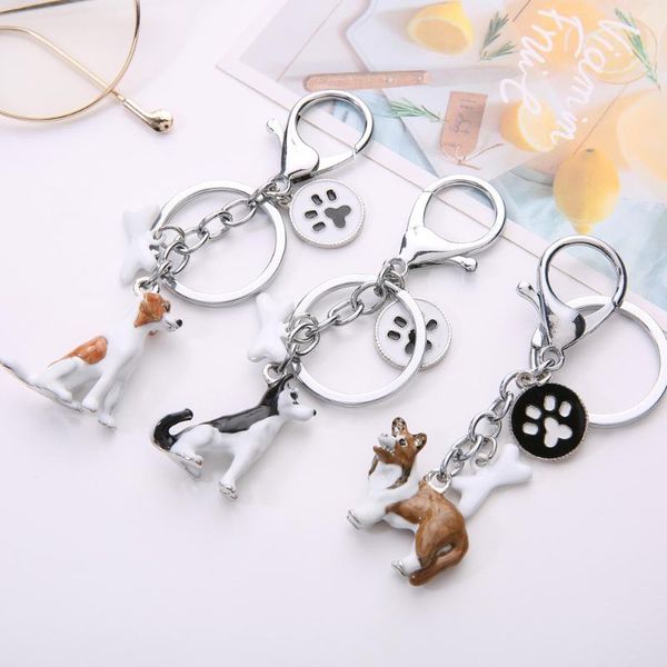 3d pet hand-painted dog craft cute gift keychains dog lovers dachshund key chain pet animal car keyring jewelry woman girls like, Silver
3d pet hand-painted dog craft cute gift keychains dog lovers dachshund key chain pet animal car keyring jewelry woman girls like, Silver