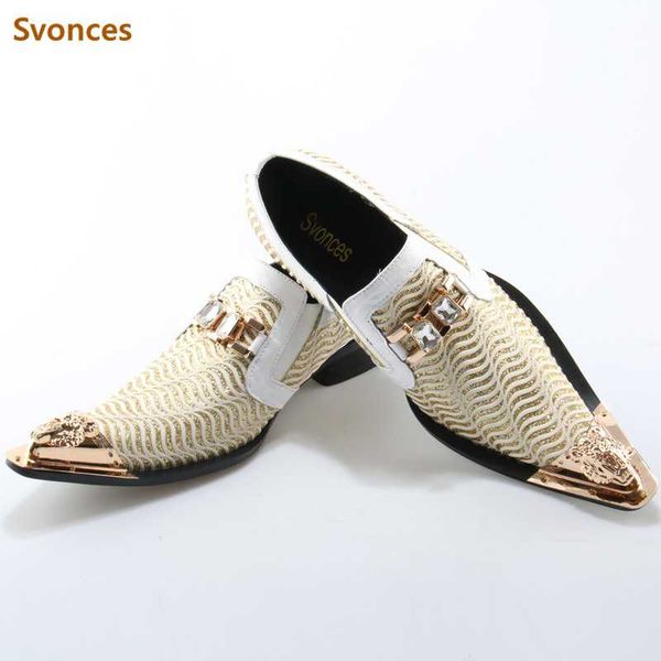 svonces white metal decor men genuine leather oxfords slip on mens wedding dress shoes square toe business leather shoe flats, Black
svonces white metal decor men genuine leather oxfords slip on mens wedding dress shoes square toe business leather shoe flats, Black
