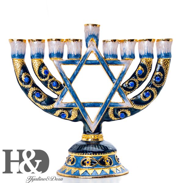 h&d hanukkah menorah hand painted enamel candle holder chanukah menorah temple hexagonal star of david candlesticks 9 branch home party deco
h&d hanukkah menorah hand painted enamel candle holder chanukah menorah temple hexagonal star of david candlesticks 9 branch home party deco