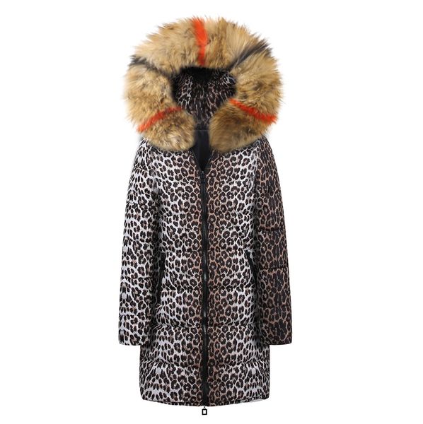 womens winter long down cotton leopard print parka hooded coat jacket outwear #xtn, Black
womens winter long down cotton leopard print parka hooded coat jacket outwear #xtn, Black