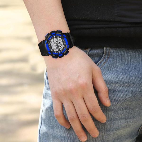 waterproof children watch boys girls led digital sports watches silicone rubber watch luminous electronics wristwatch, Slivery;brown
waterproof children watch boys girls led digital sports watches silicone rubber watch luminous electronics wristwatch, Slivery;brown