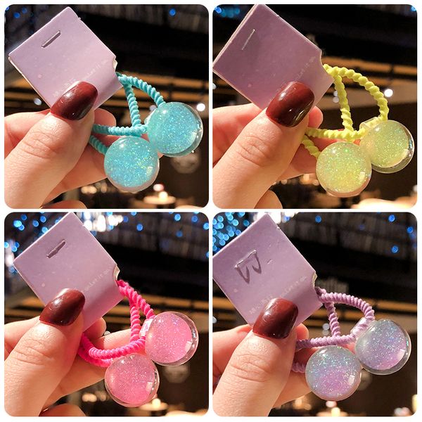 2 pcs/set children cute candy shiny ball elastic hair bands baby girls lovely sweet scrunchies rubber bands kid hair accessories, Slivery;white
2 pcs/set children cute candy shiny ball elastic hair bands baby girls lovely sweet scrunchies rubber bands kid hair accessories, Slivery;white