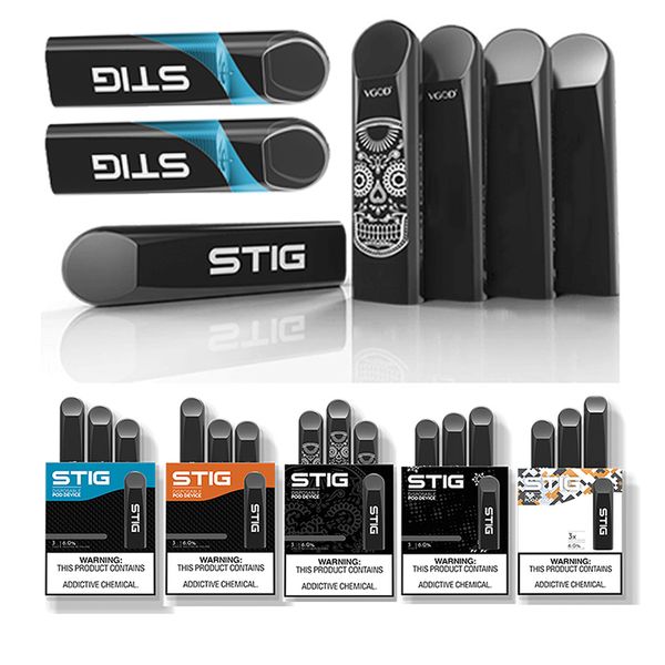VGOD STIG Одноразовые устройства Pod Vape Pen Kit Starter Kit 1,2 мл Картриджи 270mAh батареи Электронные сигареты комплекты Пустые одноразовые Vape Pen
VGOD STIG Одноразовые устройства Pod Vape Pen Kit Starter Kit 1,2 мл Картриджи 270mAh батареи Электронные сигареты комплекты Пустые одноразовые Vape Pen