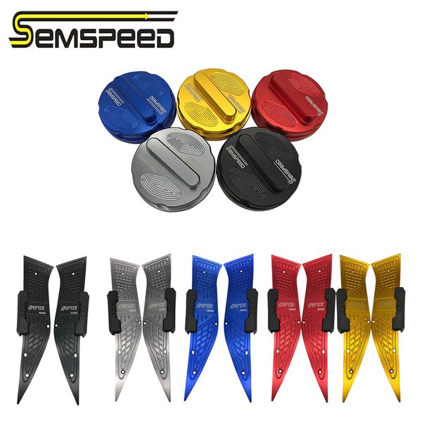 semspeed motorcycle gas fuel tank cap cover footrest kit foot rest mat plate for nvx155 150 125 aerox155 2015-2018 2019 2020
semspeed motorcycle gas fuel tank cap cover footrest kit foot rest mat plate for nvx155 150 125 aerox155 2015-2018 2019 2020