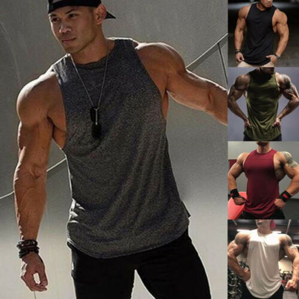 mens bodybuilding stringer tank y-back gym workout sports vest shirt clothes, Black;blue
mens bodybuilding stringer tank y-back gym workout sports vest shirt clothes, Black;blue