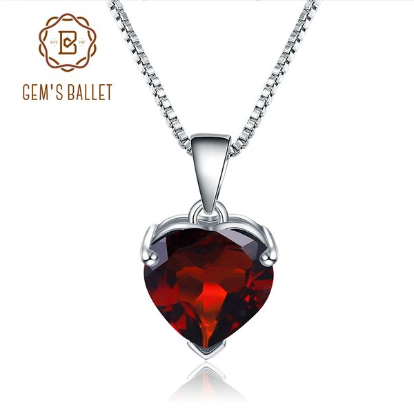 gem's ballet 925 sterling silver heart jewelry 4.05ct natural garnet gemstone pendant necklace for women valentine's day gift
gem's ballet 925 sterling silver heart jewelry 4.05ct natural garnet gemstone pendant necklace for women valentine's day gift